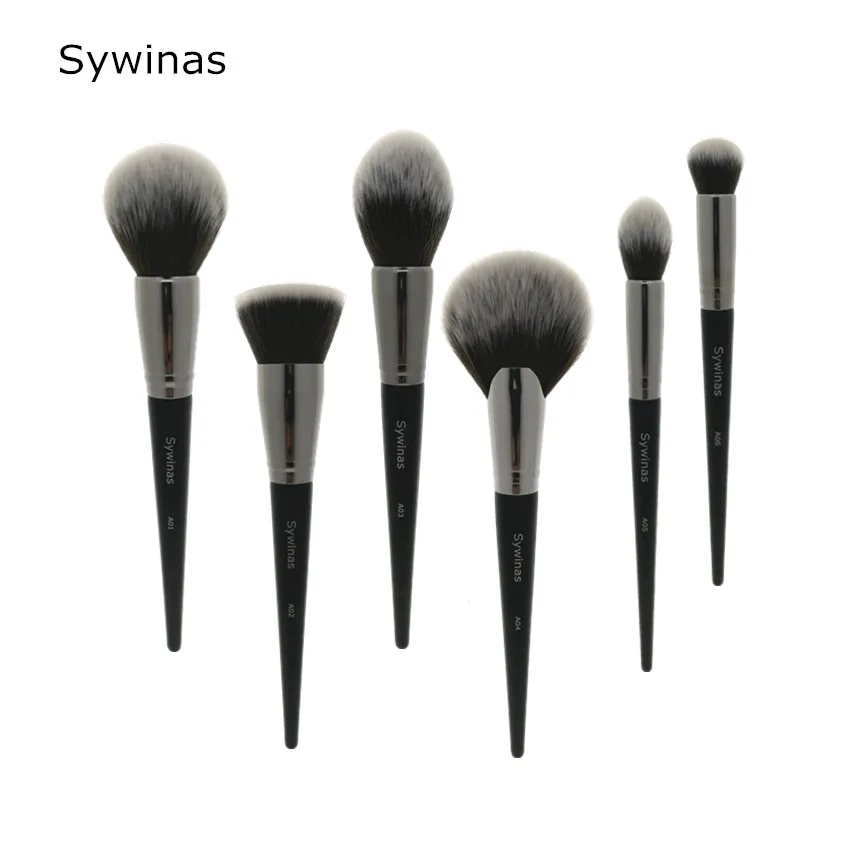 Sywinas Professional Makeup Brushes Set Face Blending Powder Foundation cosmetics contour Make Up Brushes