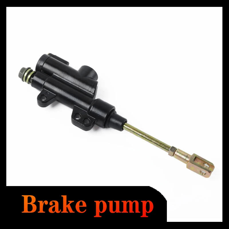 1 pcs Rear Golden Black Motorcycle Dirt Pit Bike ATV Rear Foot Hydraulic Brake Master Cylinder Pump for