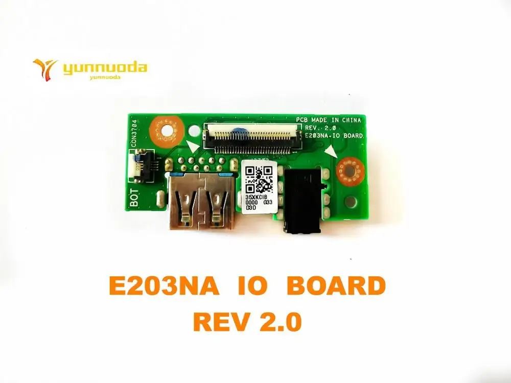 Original FOR ASUS E203NA  USB board Audio board E203NA  IO  BOARD  REV 2.0  tested good