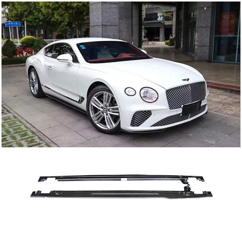 Carbon Fiber Modified Rear Roof Spoiler Encircle Tail Trunk Boot Wing For Bentley Con tinental Coupe 2 Door 2018 2019 2020 GT