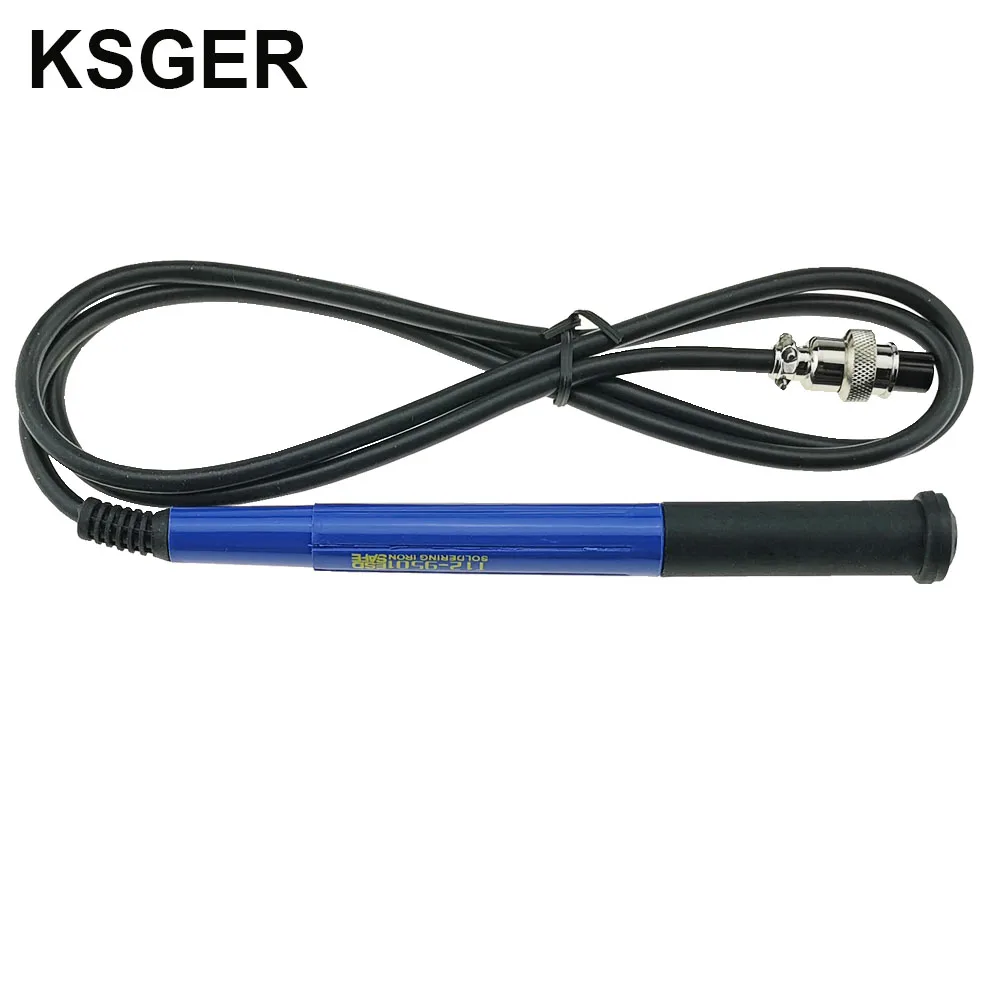 KSGER FX9501 T12 Soldering Iron Handle ABS DIY Pen For STM32 V2.1S V3.1S V2.3 OLED Station Welding Tip Tools Silicone Wire