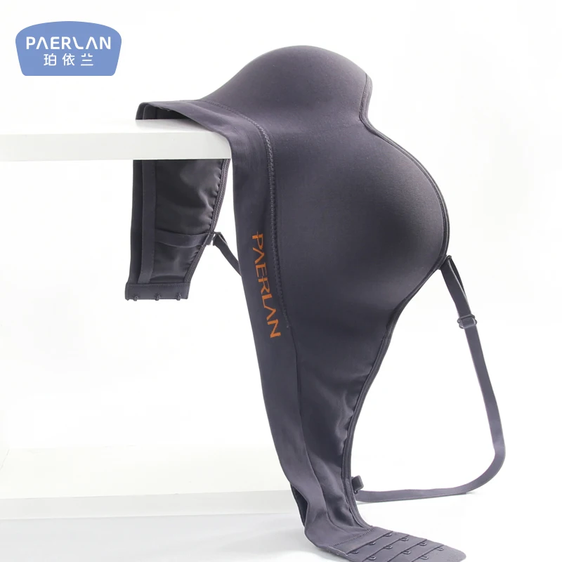 PAERLAN 1/2 Cup Small Chest Gathered Sexy Female Bra without Trace without Steel Ring on the Wedding Dress Underwear