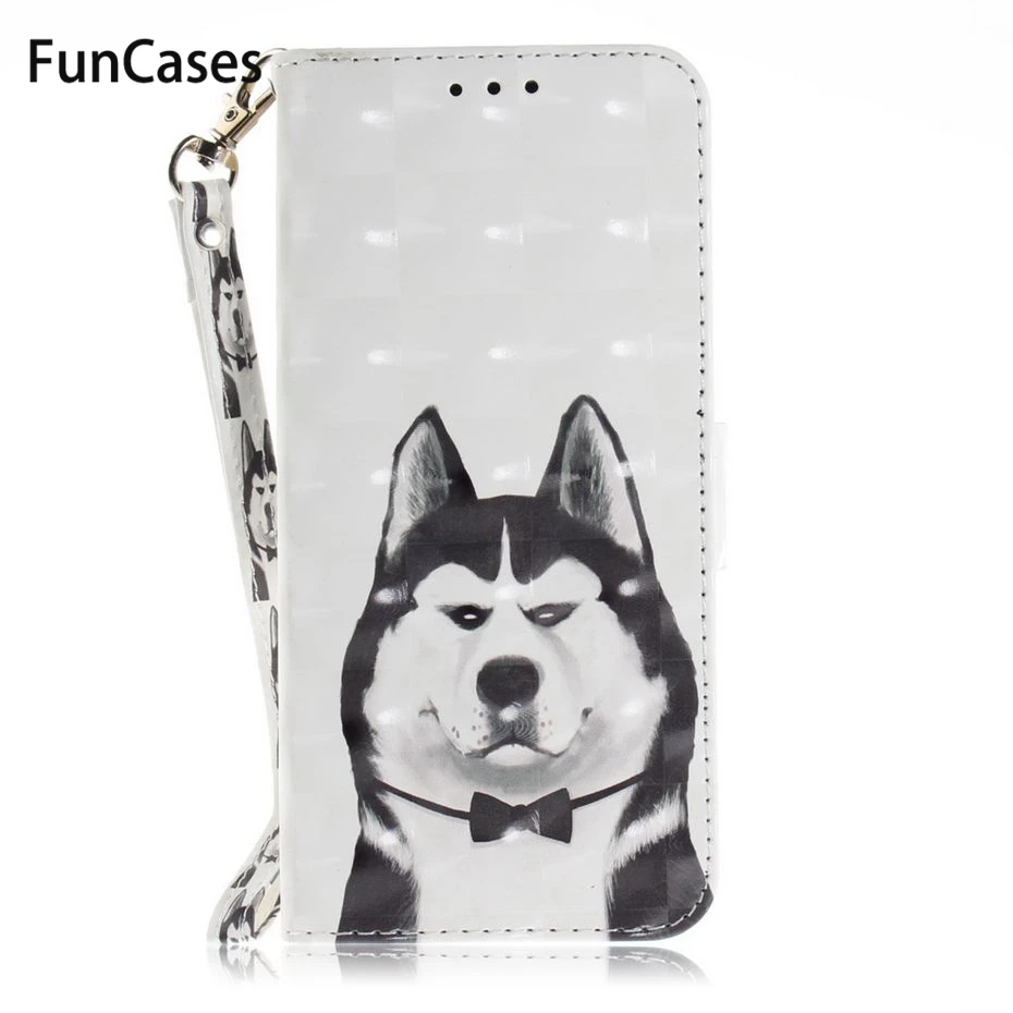 3D Vision Painted Wallet Case For Xiaomi CC9 E 3A PU Leather Phone Case For Xiaomi CC 9 E 9E 3A Luxury Flip Cover Case Xiamomi