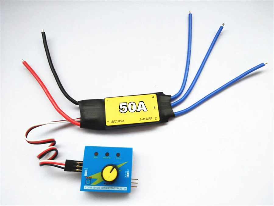 12V 50A ESC Drive Controller Max 600W for Car Electric Turbine Power Turbo Charger Tan Boost Air Intake Fan