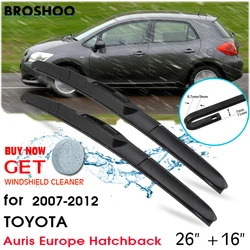 Car Wiper Blade Front Window Windscreen Windshield Wipers Blades Accessories For TOYOTA Auris Europe Hatchback 26