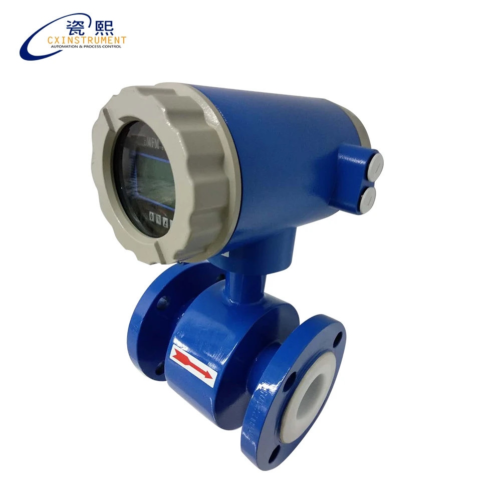 DN 32 carbon steel pulse and 4-20 mA output Digital flow meter water