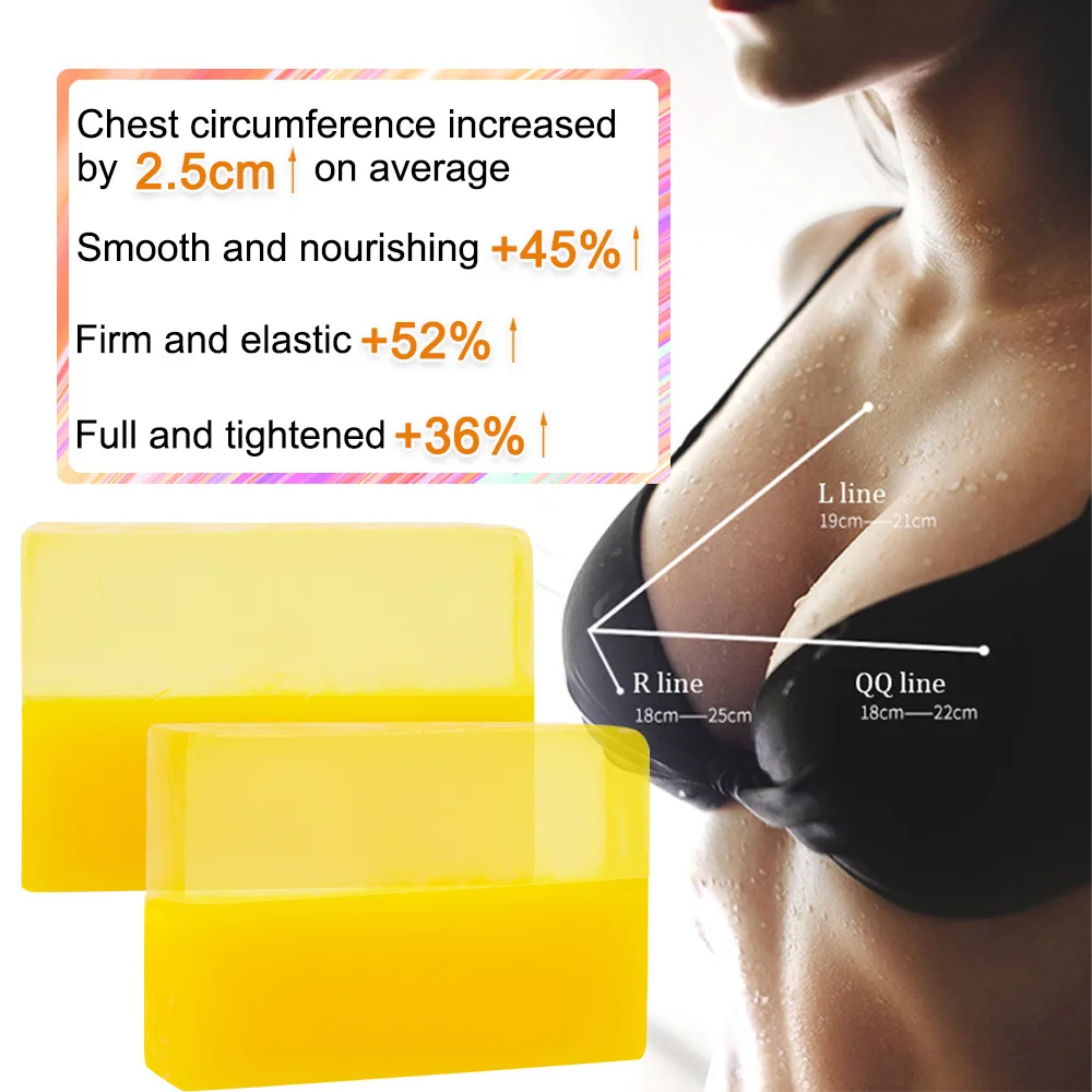 Breast Enhancement Body Soap Fast Growth Elasticity Enhancer Breast Enlargement Cream Body Handsoap Sexy Body Care for Women