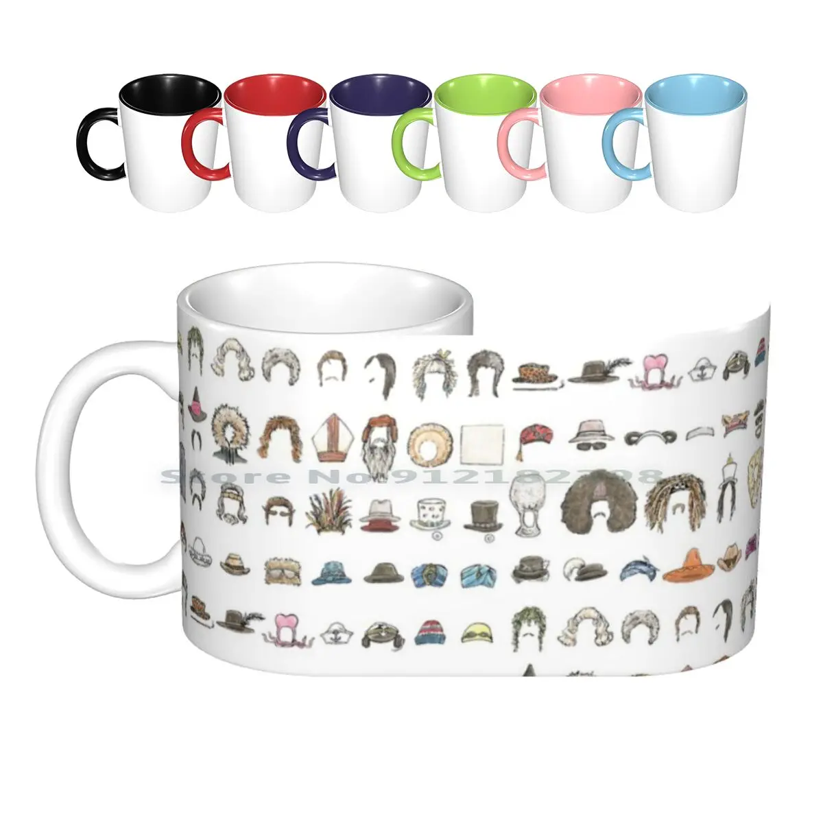 Hats Of The Mighty Boosh Ceramic Mugs Coffee Cups Milk Tea Mug The Mighty Boosh Boosh Quote Crimping Noel Fielding Julian