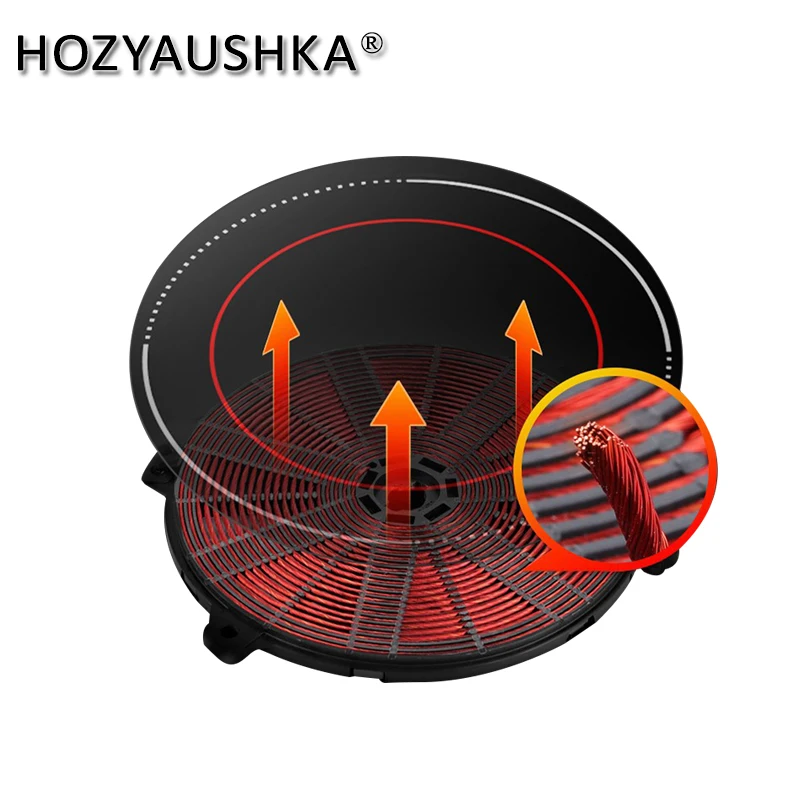 인덕션 쿠커 고출력 상업용 평면 전자기 튀김로, 5000W, 5KW 폭발 튀김로, 평평한 수프 스토브