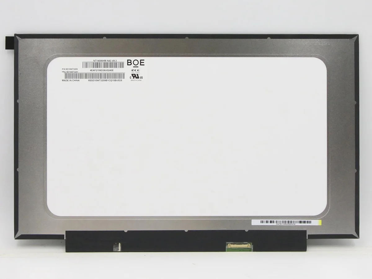 14.0 Slim Laptop LCD Screen NT140WHM-N43 B140XTN07.2 For Lenovo ideapad 330S-14 S340-14 3-14 V14 1-14ADA05 HD1366x768 30pin eDP