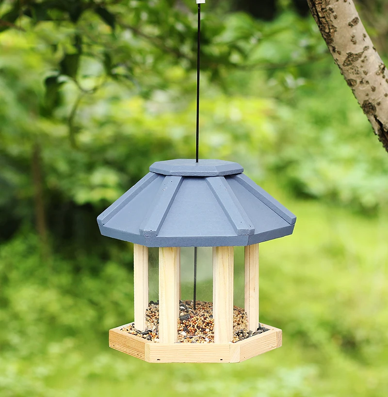 

Wood Chalet Wild Bird Feeder