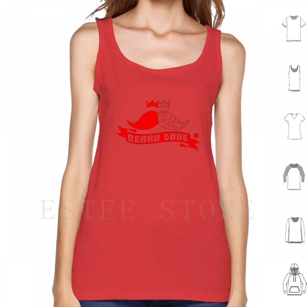 Beard Love 2 Red Version Tank Tops Vest Sleeveless Beard Attraktiv Bart Ehe Ehemann Freund Geburtstag Liebe Mann Meinung M ?