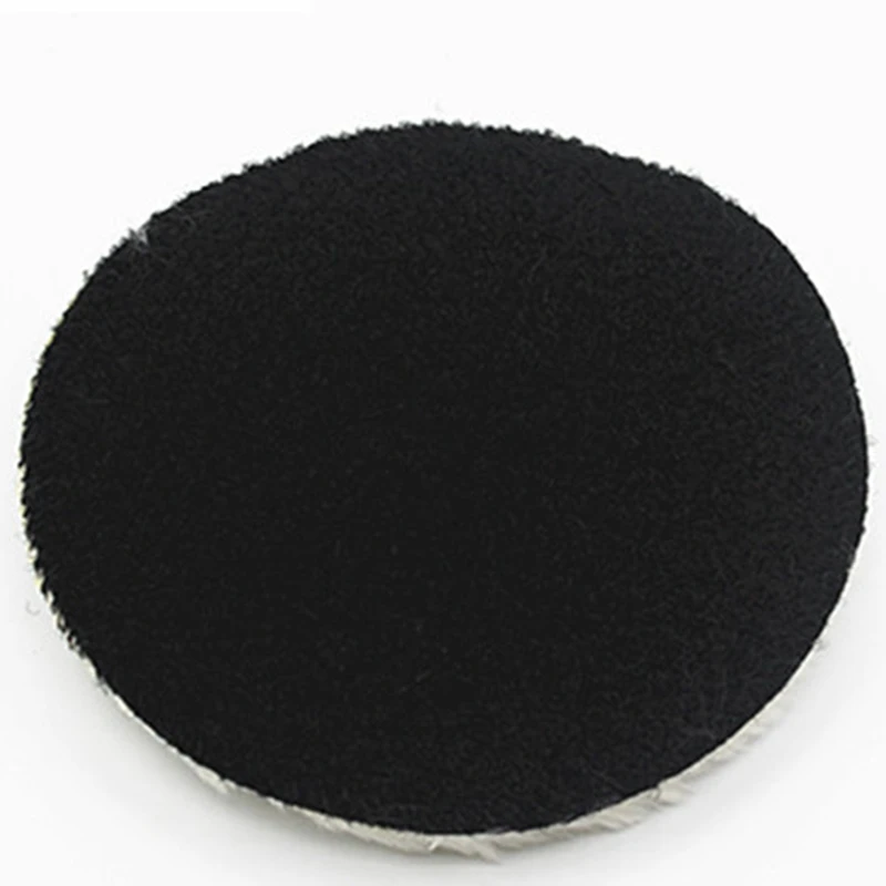 Imagem -03 - Almofada de Polimento de Carro para Polidor Almofadas de Enceramento Bonnet Polidor de Fibra Cuidados de Pintura Pol 125 mm 20 Pcs