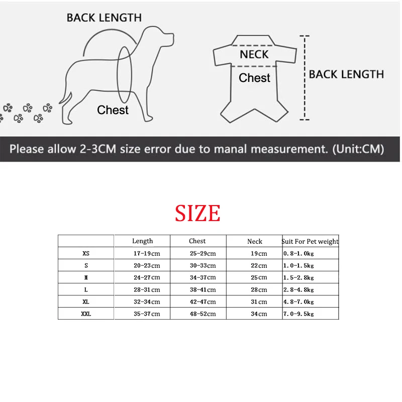 Winter Jumpsuit Dogs Warm Water Proof Dog Clothes For Small Dogs Thick Down Coats Costume Overalls Chihuahua Bulldog Pet Items