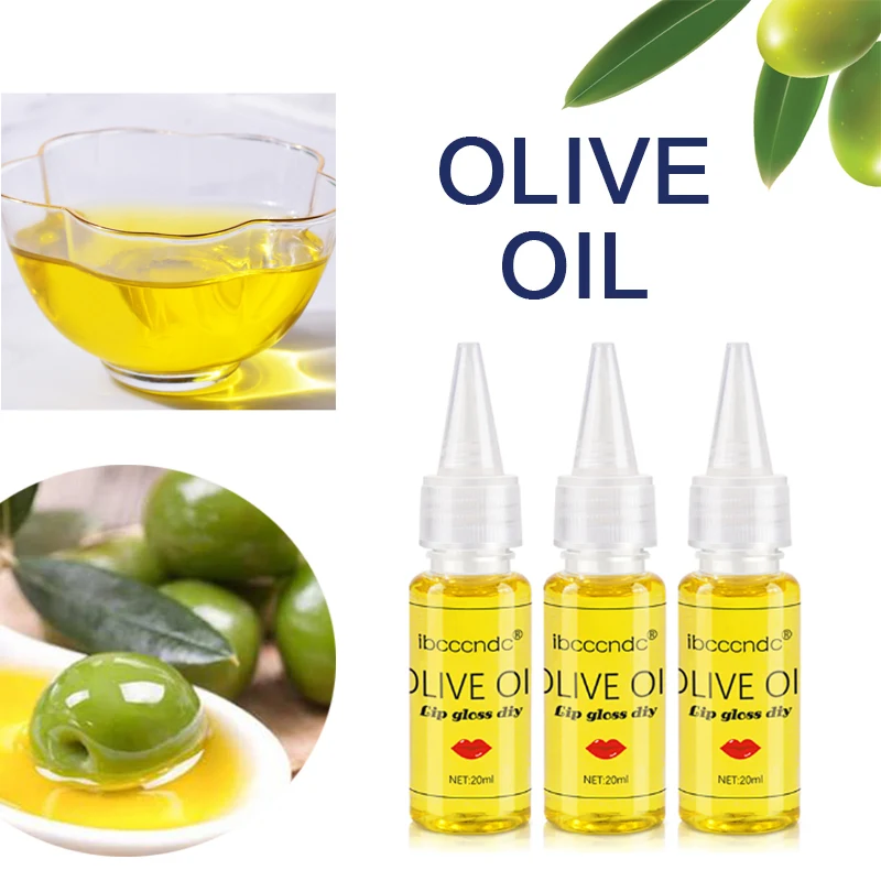 5Pcs 20ml Moisturizing Oil Olive Oil Nourishing Firming Skin Face Lip Massage Essential Oil for Lip Gloss DIY  Vitamin