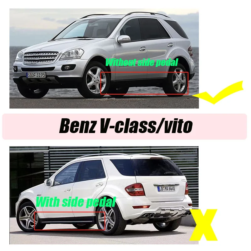 For Benz ML class W164 Mud flaps ML350 ML500 ML450 Mudguards fenders Mud flap splash Guard car accessories auto styline2006-2011