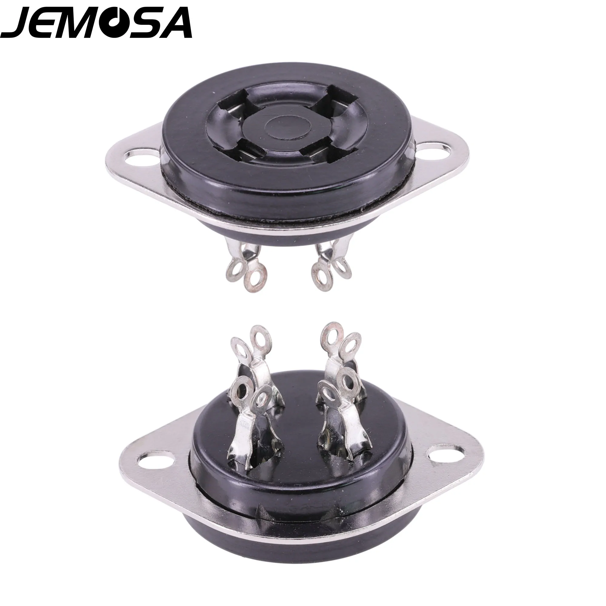 4-контактная трубчатая розетка U4A, керамическая трубка, розетка, основание клапана, для 2A3 300B 811 274A 572B, вакуумная трубка, усилитель звука, винтажный HIFI