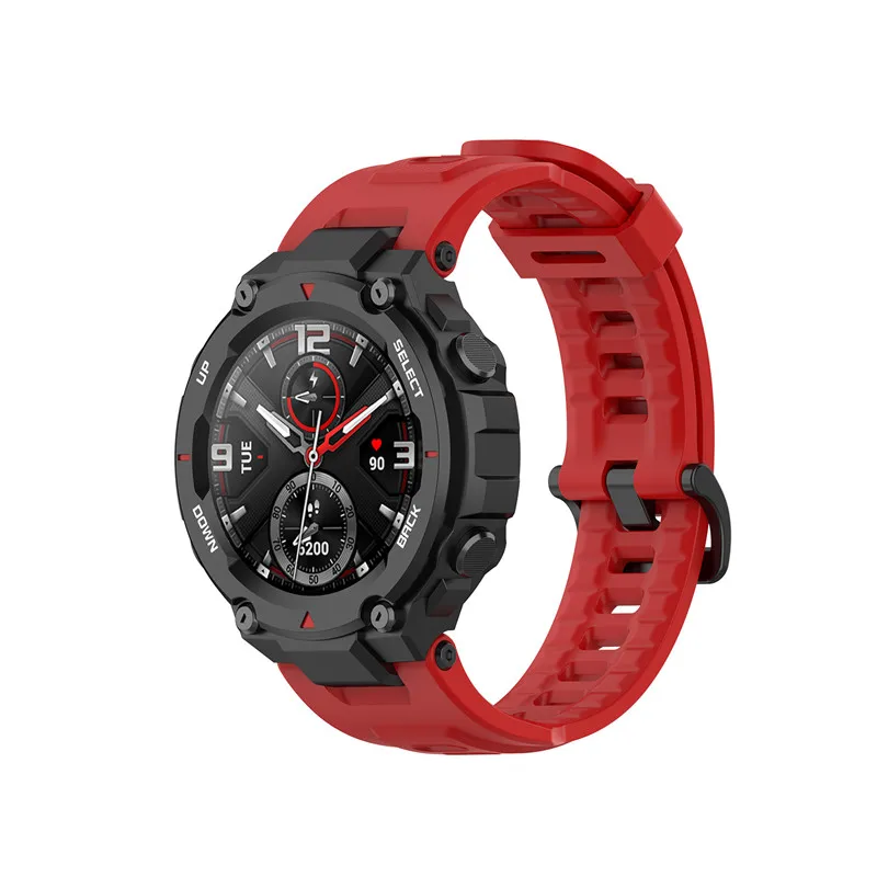 Cover+Silicone Band For Huami Amazfit T Rex Pro Strap Soft Sport Wristband For Amazfit T-Rex Pro Case Smart Watch Bracelet