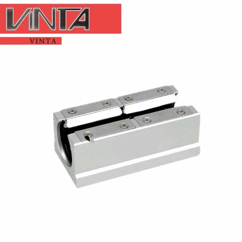 

Lengthening type linear opening aluminum seat slide block bearing seat SBR16 20 25 30 35LUU pillow Slide bearings block linear