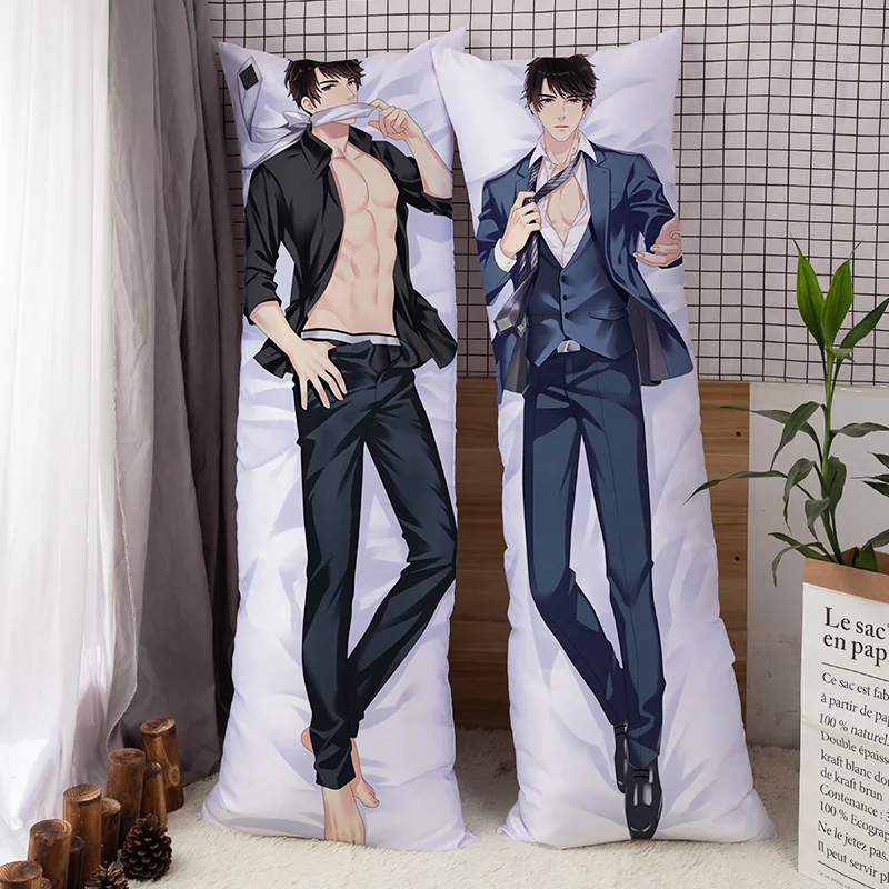 MGF Love and Producer Dakimakura Pillow Case EVOL LOVE Victor ZEN Hugging Body Cosplay Male