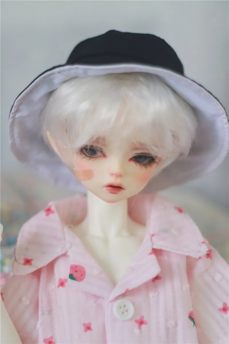 

Кукольные волосы BJD подходят для размеров 1/3 1/4 1/6SD10 стильные мягкие хорошие завитые молочные шелковые бобы короткие волосы черный и светильник свет мокко