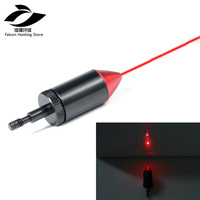 Archery Red Laser Dot Bore Sight Collimator Boresighter Sighting Tool Target Shooting for Hunting Compoundbow Crossbow Arrows