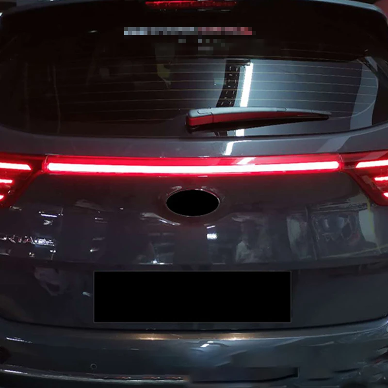 1 sztuk lampka ostrzegawcza hamulca dla Kia KX5 / Sportage IV (QL) 2019 2020 reflektor LED sygnał jazdy nakładka na tylny zderzak światła