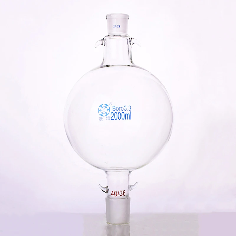 

Liquid ball 2000ml,Female 24/29,Male 40/38,Solvent chromatographic analysis column reservoir bottle,Solvent storage ball