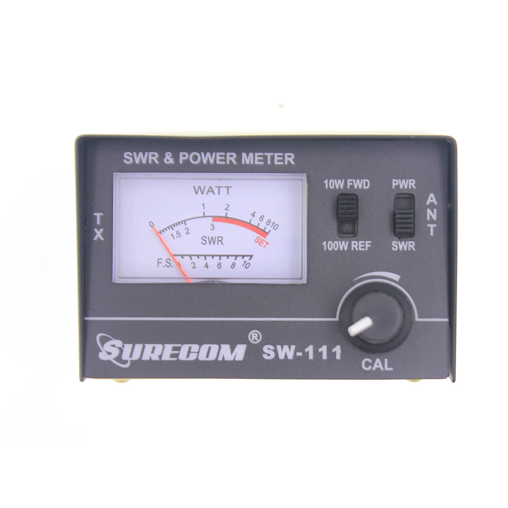 SURECOM SW-111 100 Watt 27-30 MHz SWR / Misuratore di potenza per antenna radio CB per testare SWR o potenza relativa