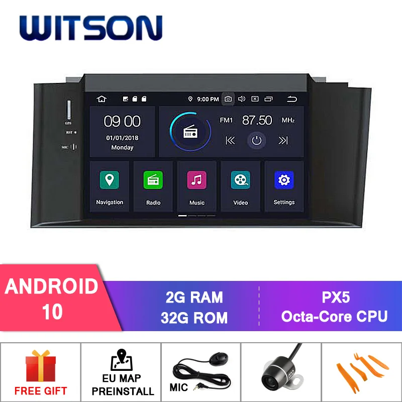 WITSON Android 12 CAR DVD GPS FOR CITROEN NEW C4L 2012 Car Multimedia Player Stereo AutoAudio GPS Navigation DVD Video Carpl