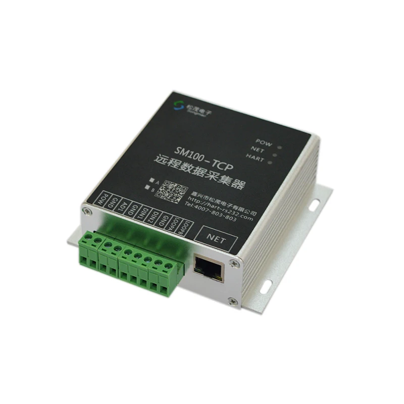 SM100-TCP HART to Modbus_ RTU/TCP Acquisition Module Gateway Ethernet Data Collector
