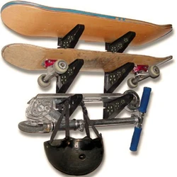 Skateboard Hanger Storage Rack Wall Amount for Longboard Indoor