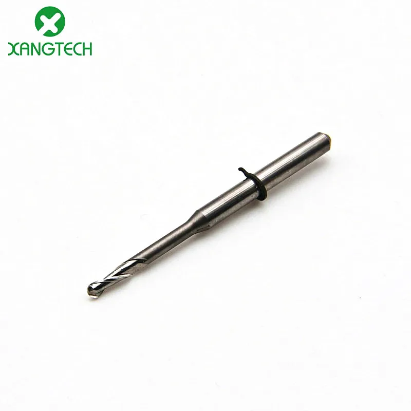 XANGTECH CAD CAM VHF Drill Tools Dental Pmma Milling Bur 0.6/1.0/2.0mm for Wax Blocks