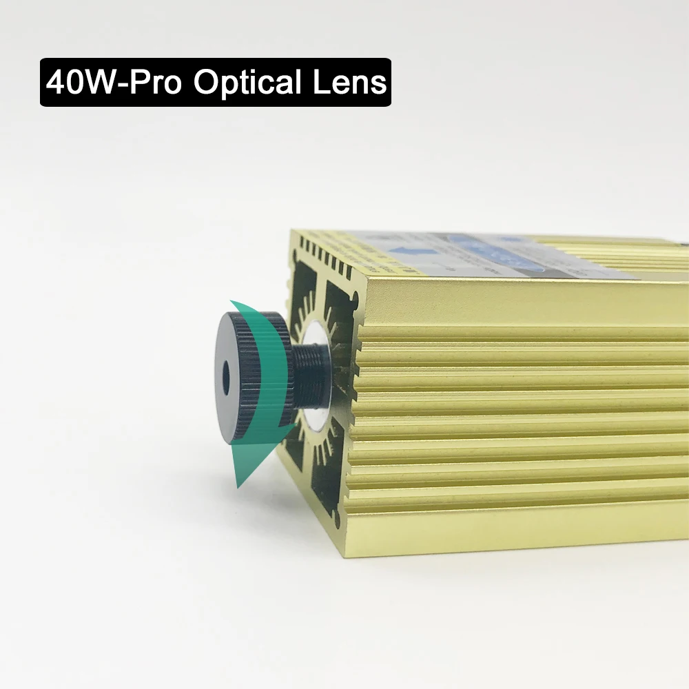 Lazer ağacı 40W 80W optik Lens lazer modülü adaptör lazer gravür için lazer kafası lazer kesim modülü ahşap işleme aletleri