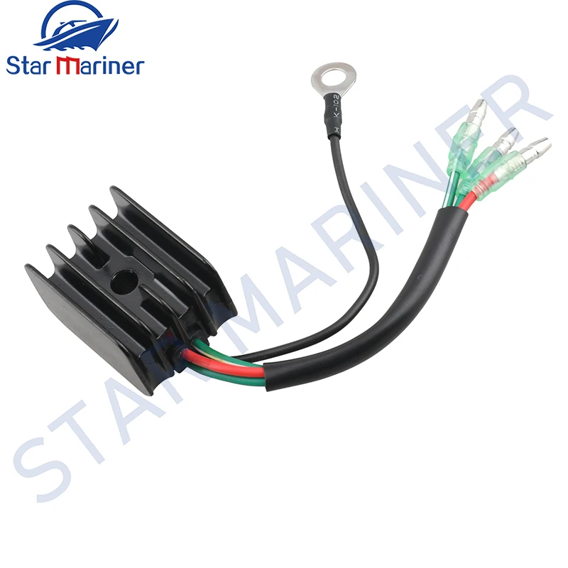 Rectifier 664-81970 For Powertec Parsun Yamaha 30HP 40HP Outboard Engine Parts 2T 664-81960-60/61/62 664-81970-12