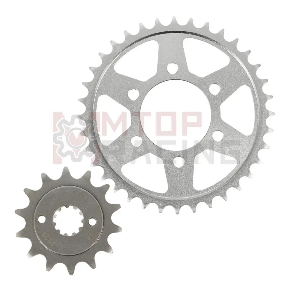 Motorcycle 520 14T Front Sprocket  & 1224 36T Rear Sprocket Set For Honda CB300R CB300 R 2019 2020