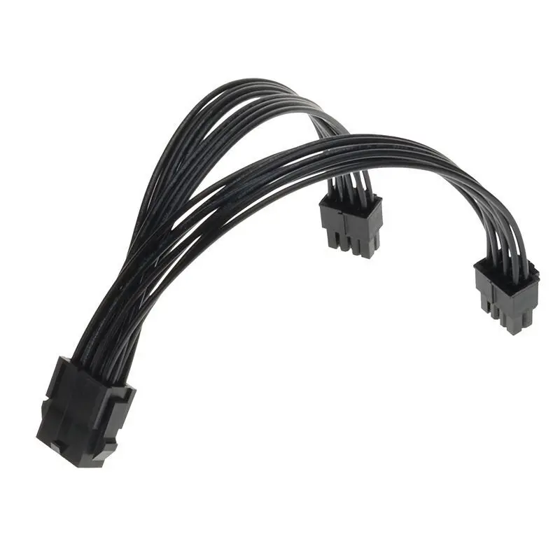 CPU 8pin to dual 8pin(4+4) CPU to Motherboard Power Adapter Y Splitter Extension Cord 0.2m CPU Power Splitter Cable