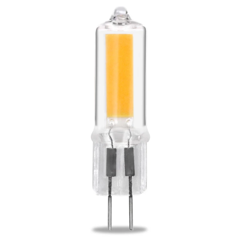 Glass LED G4 Lamp Bulb Dimmable 220V 240V LED Spotlight 6W 9W 12W COB LED Lighting Lights replace Halogen Spotlight Chandelier