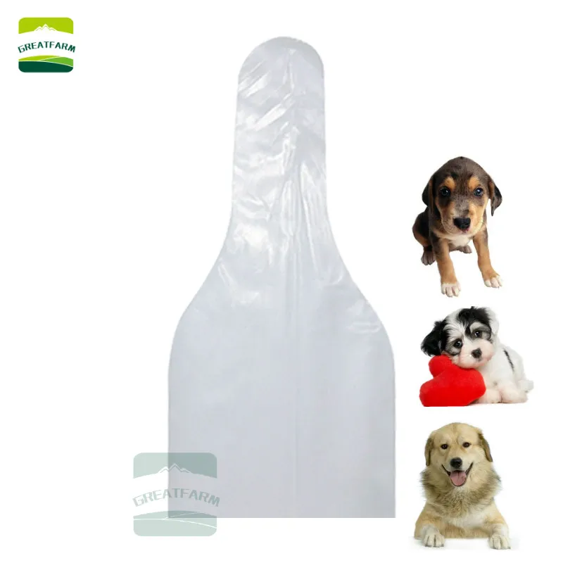 5-100PCS Dog Semen Collection Bags AI Sperm Collect Bags Plastic Disposable Pets Canine Cinic Equipment Artificial Insemination