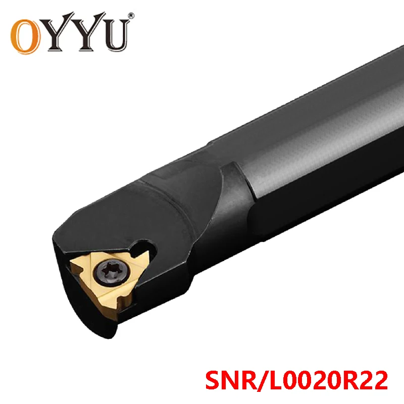 

OYYU Turning Tool Holder SNR0020R22 SNL0020R22 SNR SNL 0020 use 22ER/IR Carbide Threading Inserts Lathe Cutter Shank CNC