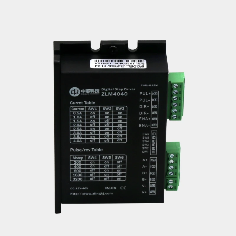 Imagem -05 - Máquina de Corte de Pulso de Quatro Fios com Motor 42 57 Driver de Passo Bifásico de Alta Corrente M4040 60