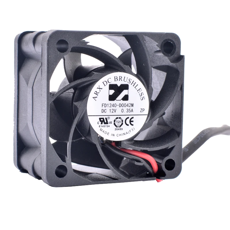 FD1240-D0042M 4cm 40mm fan 40x40x28mm DC12V 0.35A 2 lines Cooling fan for server switch power supply