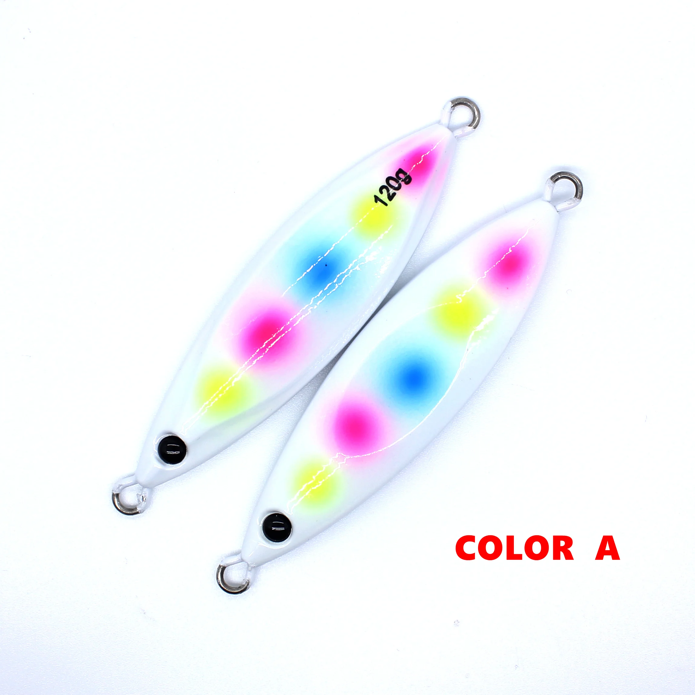 Aoclu-harter Köder sinkender Angel köder, UV-leuchtendes starkes Küsten boot, Strands tein klinge, langsame Metalls chablone, 5g, 15g, 40g, 80g, 120g – Detail 6