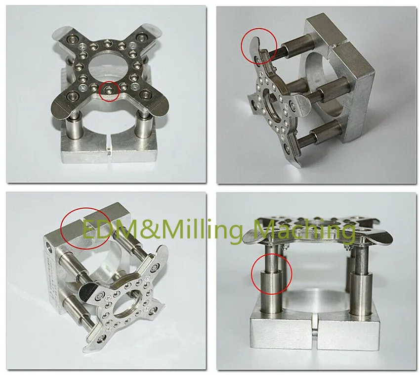 1 Buah Mesin Giling Kualitas Tinggi 65MM Perangkat Pelat Penjepit Perlengkapan Otomatis untuk Motor Spindel Router CNC Tahan Lama