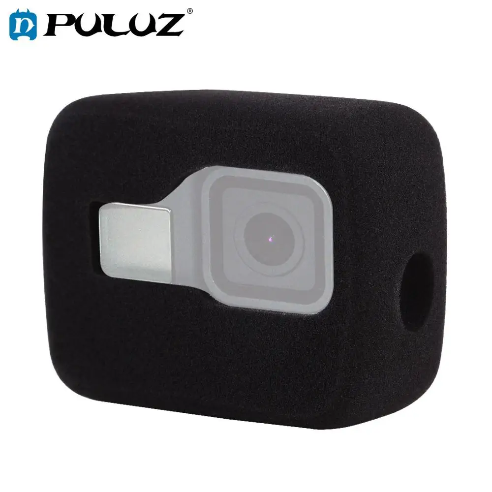 PULUZ Reduce wind noise Foam Windshield Housing Case Cover Shell Cap for GoPro HERO8 Black Action Camera Accessories