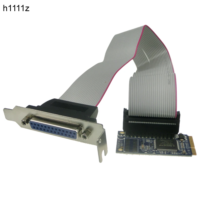 

H1111Z Add On Card MCS9901 mini PCI-e to IEEE 1284 Parallel Card MINI PCI Express to DB25 Printer LPT Port Adapter for mini ITX