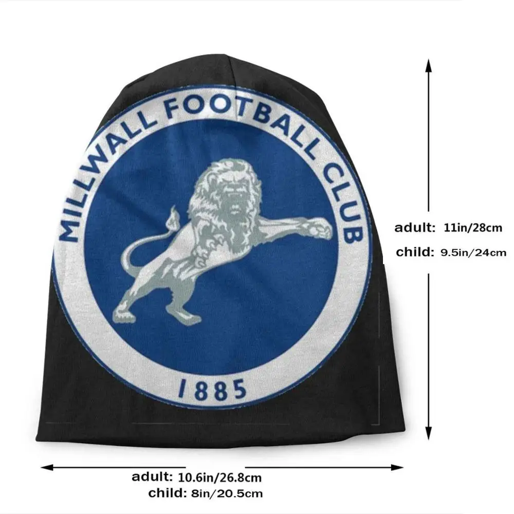 Millwall Football Club 1885 Millwall Fc The Lions Stretch Beanie 33D Diy Print Cap Millwall Football Club 1885 Millwall Fc The