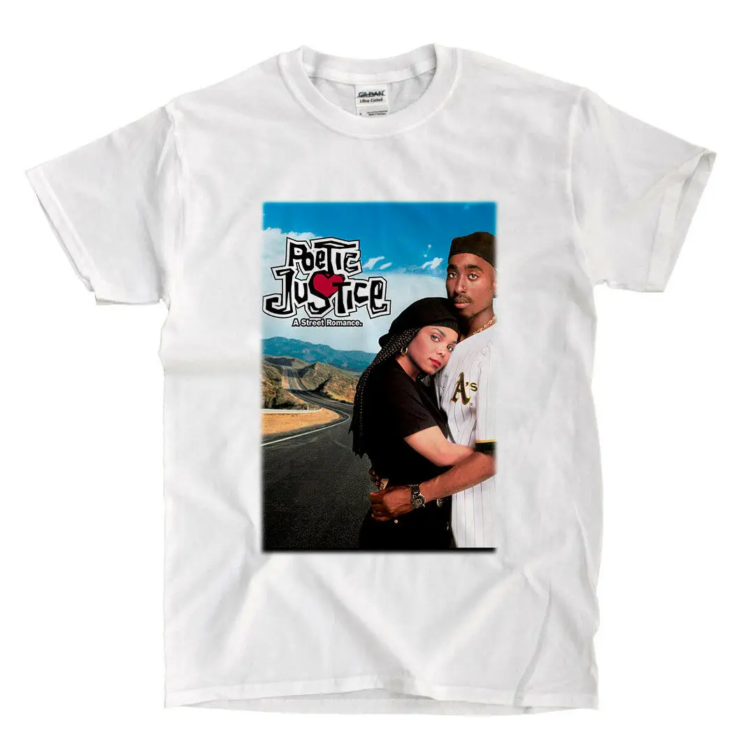 Poetic Justice Movie -White Shirt - Ships Fast! High Quality! Active 2019 Unisex Tee