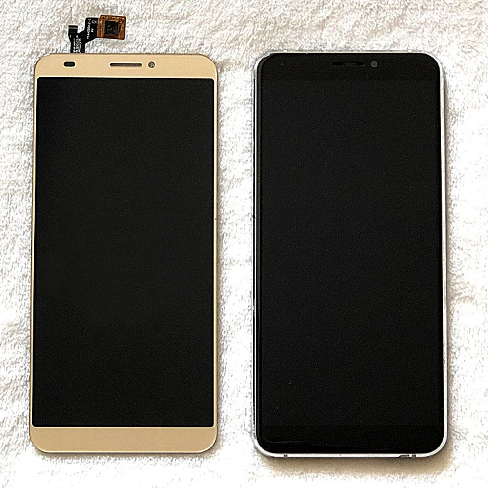 For 5.7 inch Blackview S6 LCD Display+Touch Screen 100% Tested Digitizer Assembly Replacement Phone Part Black/Gold/Silver Frame