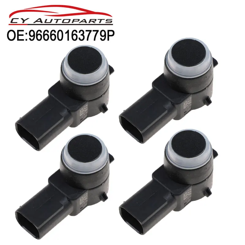 

4PCS New High Quality PDC Parking Sensor For Peugeot Citroen 96660163779P Car Accessories